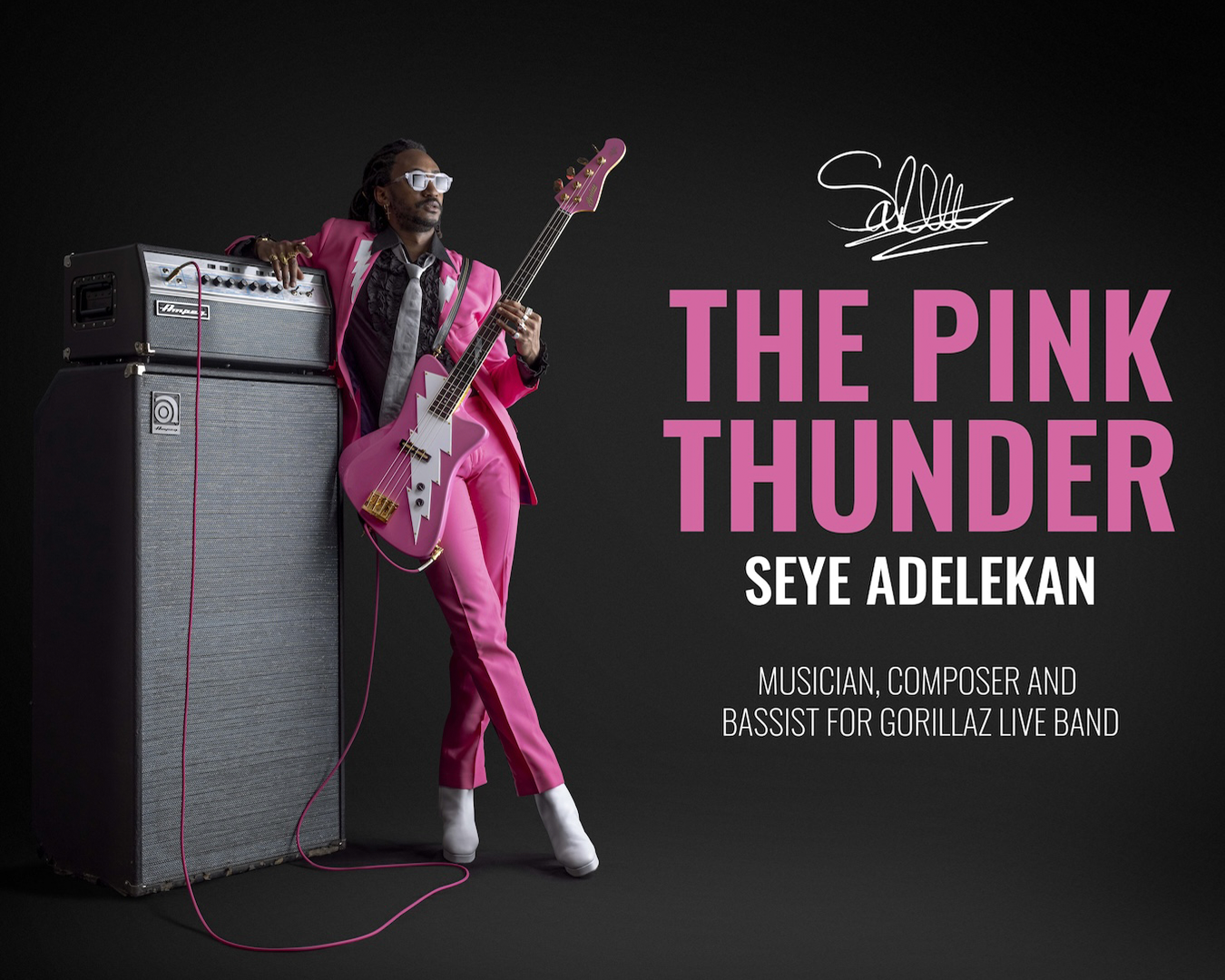 NEWS: THE PINK THUNDER BASS™ – SEYE ADELEKAN SIGNATURE BASS